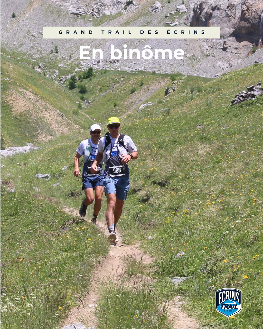 Ils ne cherchent pas à savoir qui franchira la ligne en premier. Parce que, dans le Duo des Écrins, la seule arrivée qui compte... c'est celle que l'on partage. Pendant 59 kilomètres, il y a celui qui ouvre le chemin, puis celui qui relance.
Mais une chose reste la même : personne ne laisse l'autre derrière.

Le Duo des Écrins, ce n'est pas seulement une course à deux.
C'est une aventure qui se vit ensemble, du premier au dernier pas.

Et c'est sûrement ce qui le rend si particulier.

#TrailDesEcrins #DuoDesEcrins #EspritTrail #TrailRunning #CourirEnMontagne #PaysDesEcrins #TeamTrail #RunTogether #HautesAlpes